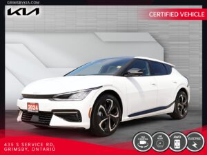 2024 Kia EV6 Land w/GT-Line Pkg 2 AWD | SUN ROOF | LOW KM